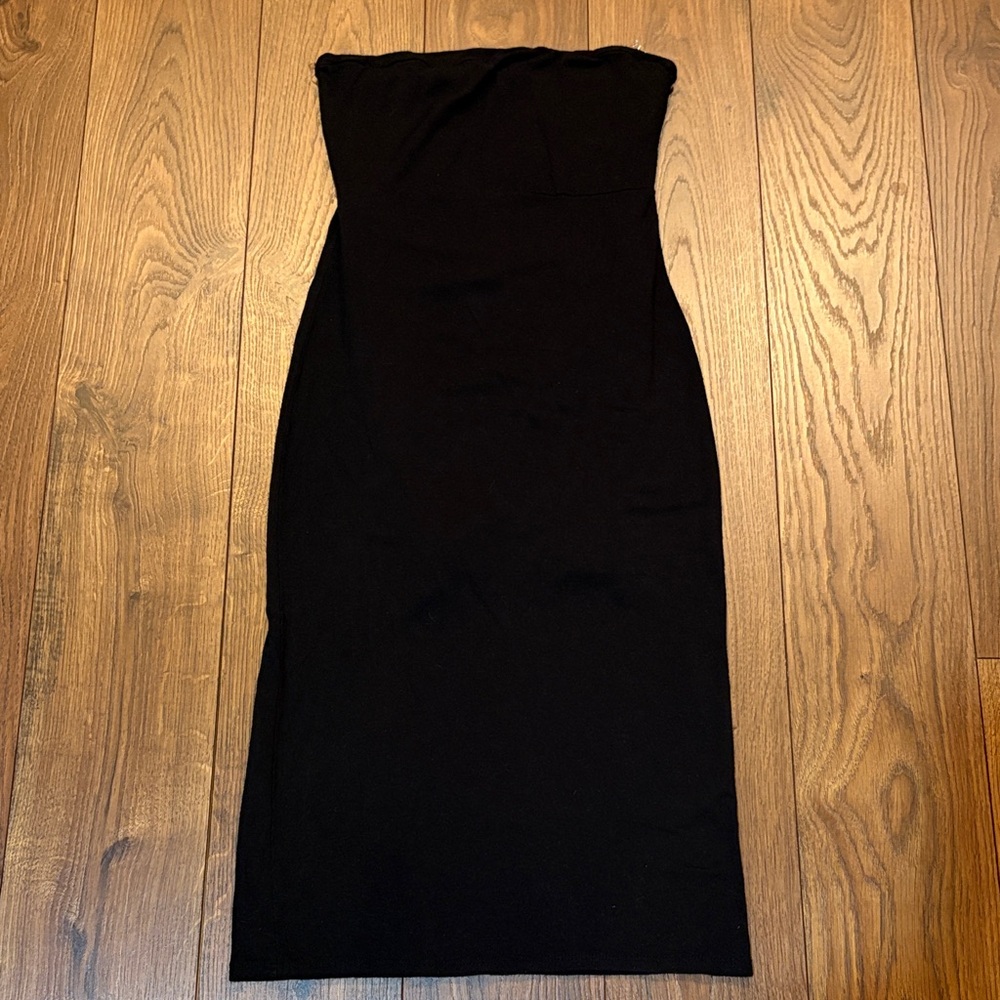 See You Monday Classic Strapless Bodycon Dress
